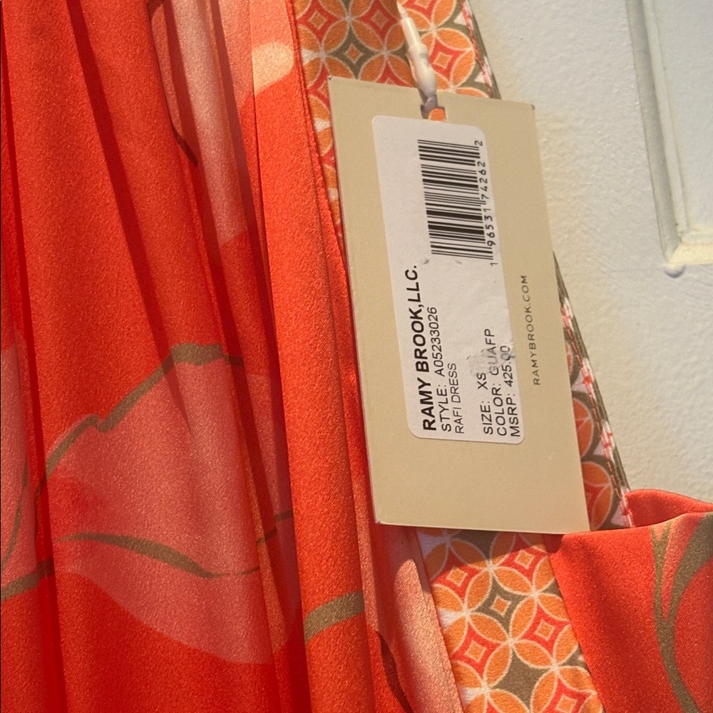 Ramy Brook Rafi Floral Halter Mini Dress NWTS - Picture 8 of 14